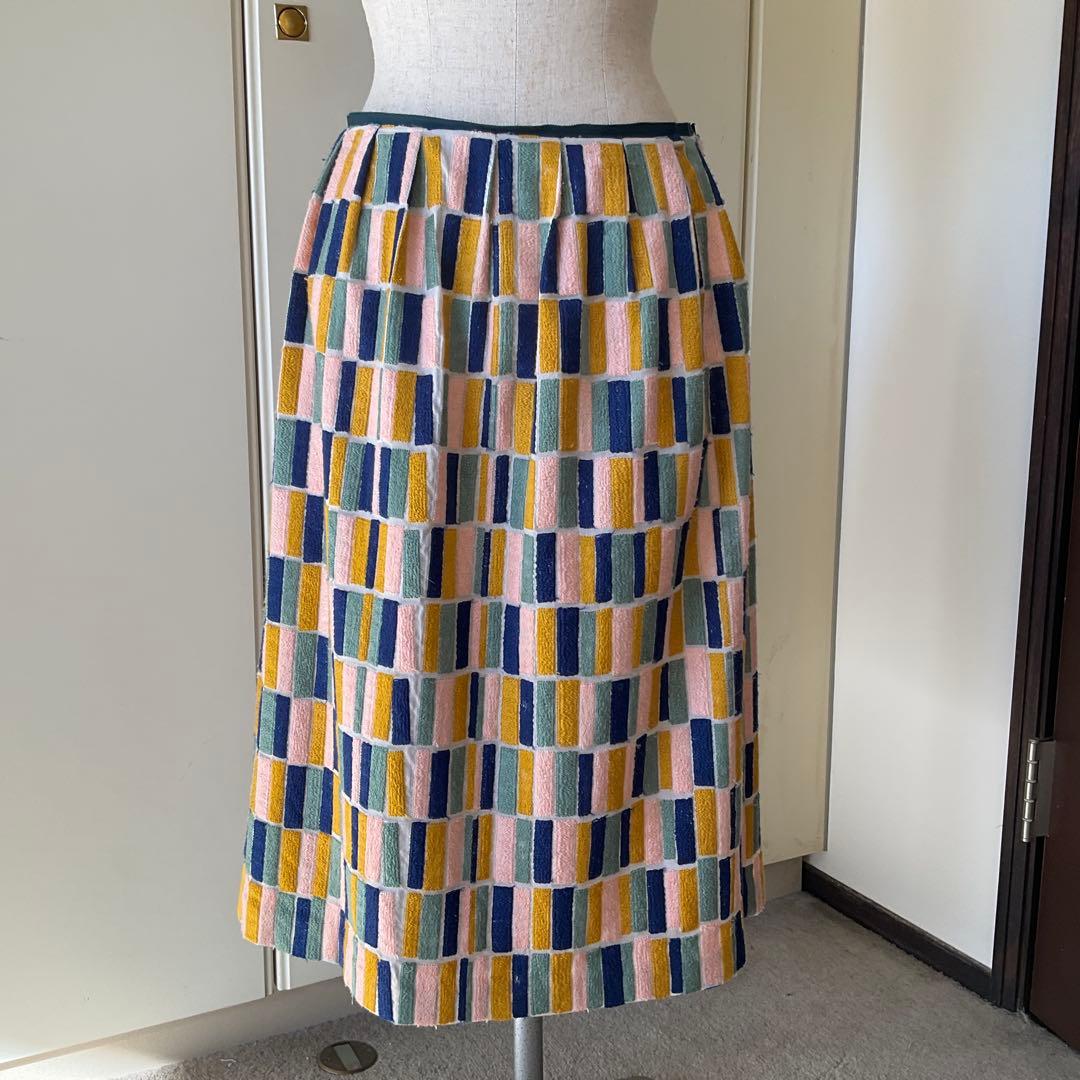 ミナペルホネン　スカート　lake