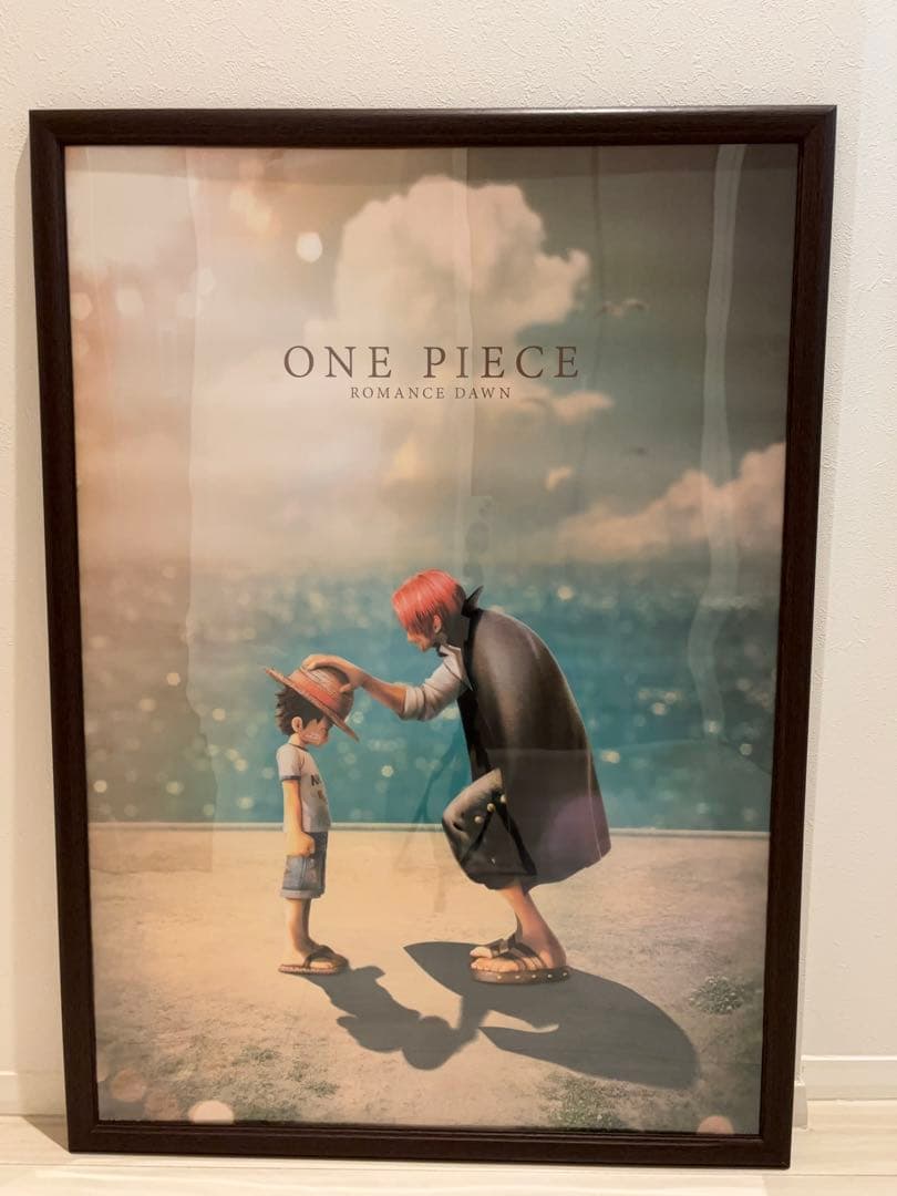 ONE PIECE ROMANCE DAWN ポスター　額縁付き