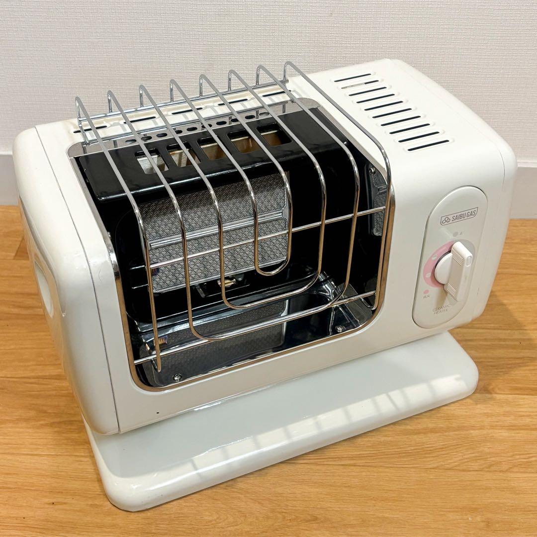 Rinnaiリンナイ都市ガス用赤外線ストーブR-483PMSⅢ　ホース4ｍ付き