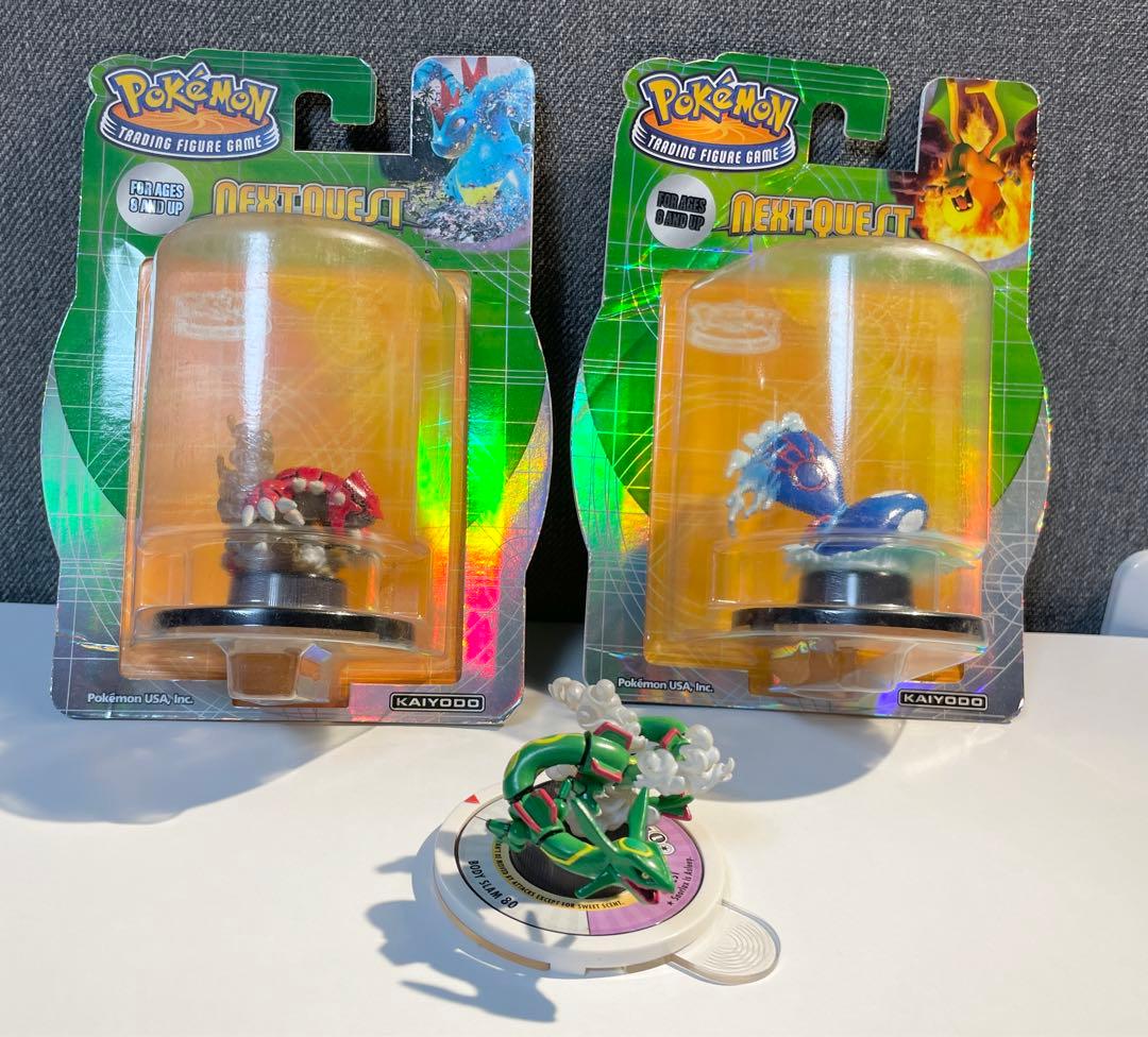 レア　ポケモン　フィギュア　カイオーガ　グラードン　レックウザ