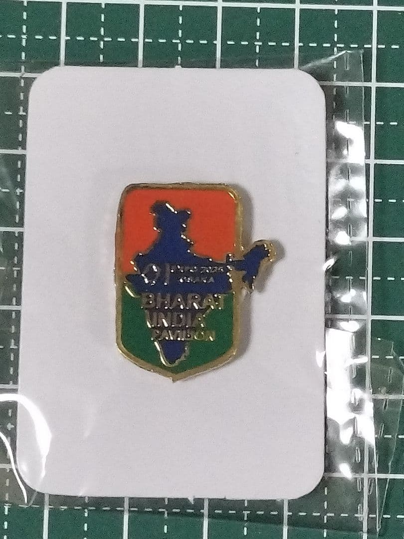 大阪・関西万博　バーラト インド BHARAT INDIA ピンバッジ