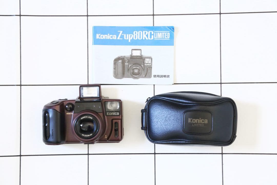 Konica Z-UP80 LMITED 限定カラー 完動品 コンパクトカメラ