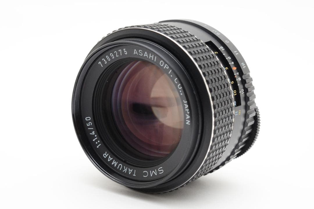 ★極美品 ペンタックスSMC TAKUMAR 50mm F1.4 M42マウント