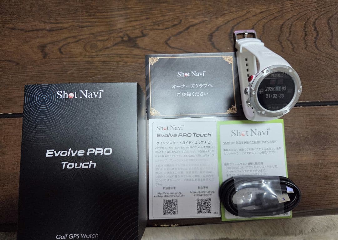 Shot Navi Evolve PRO Touch GPSナビ