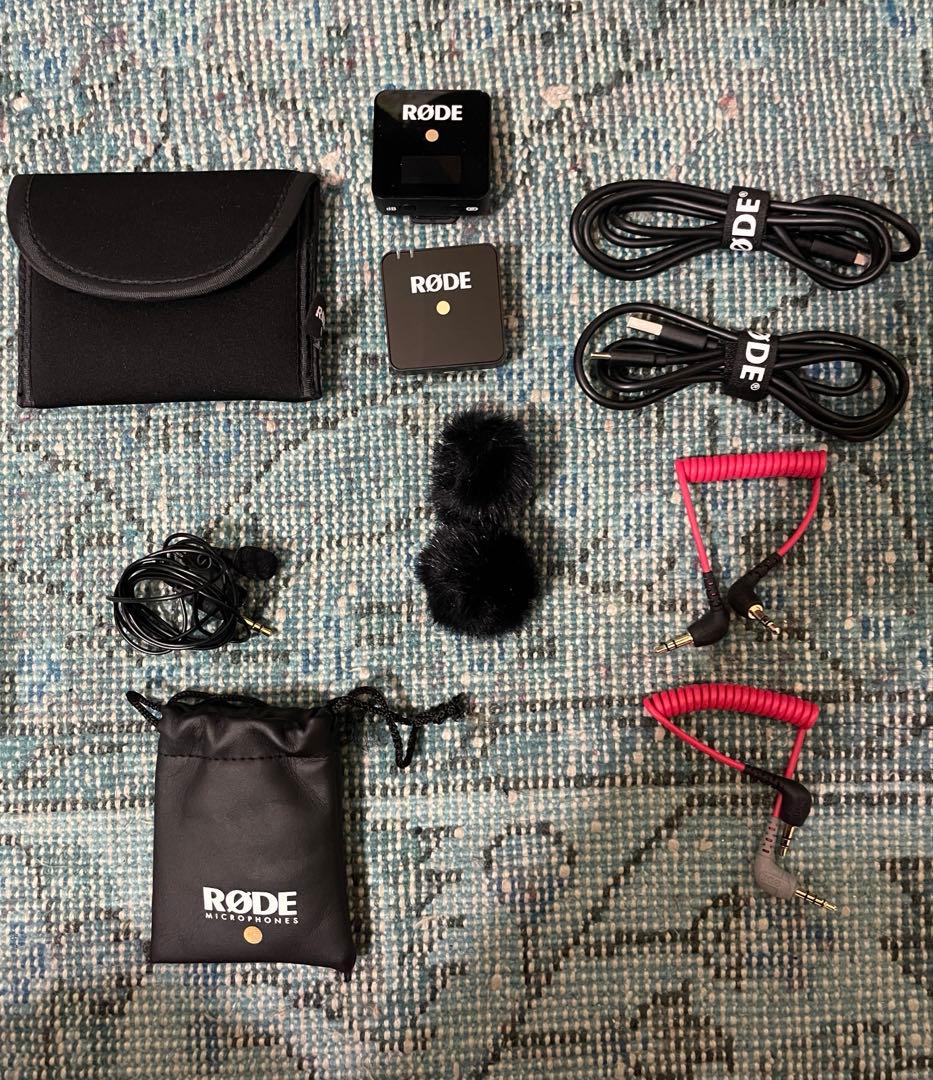 RODE ワイヤレスマイクロフォンズ　付属品