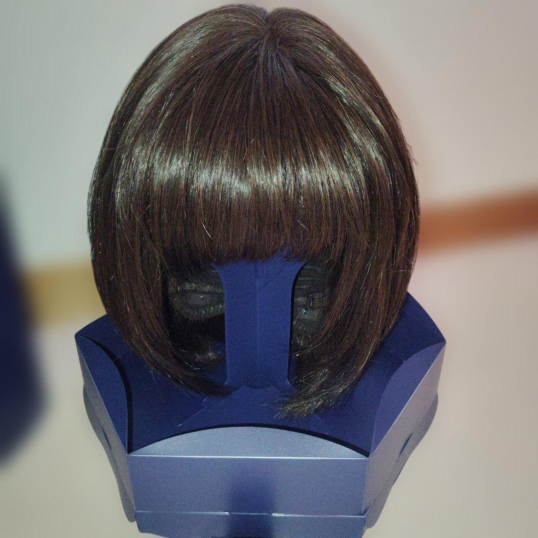 アデランス フォンティーヌ ウィッグ ショートボブ　マットブラウン