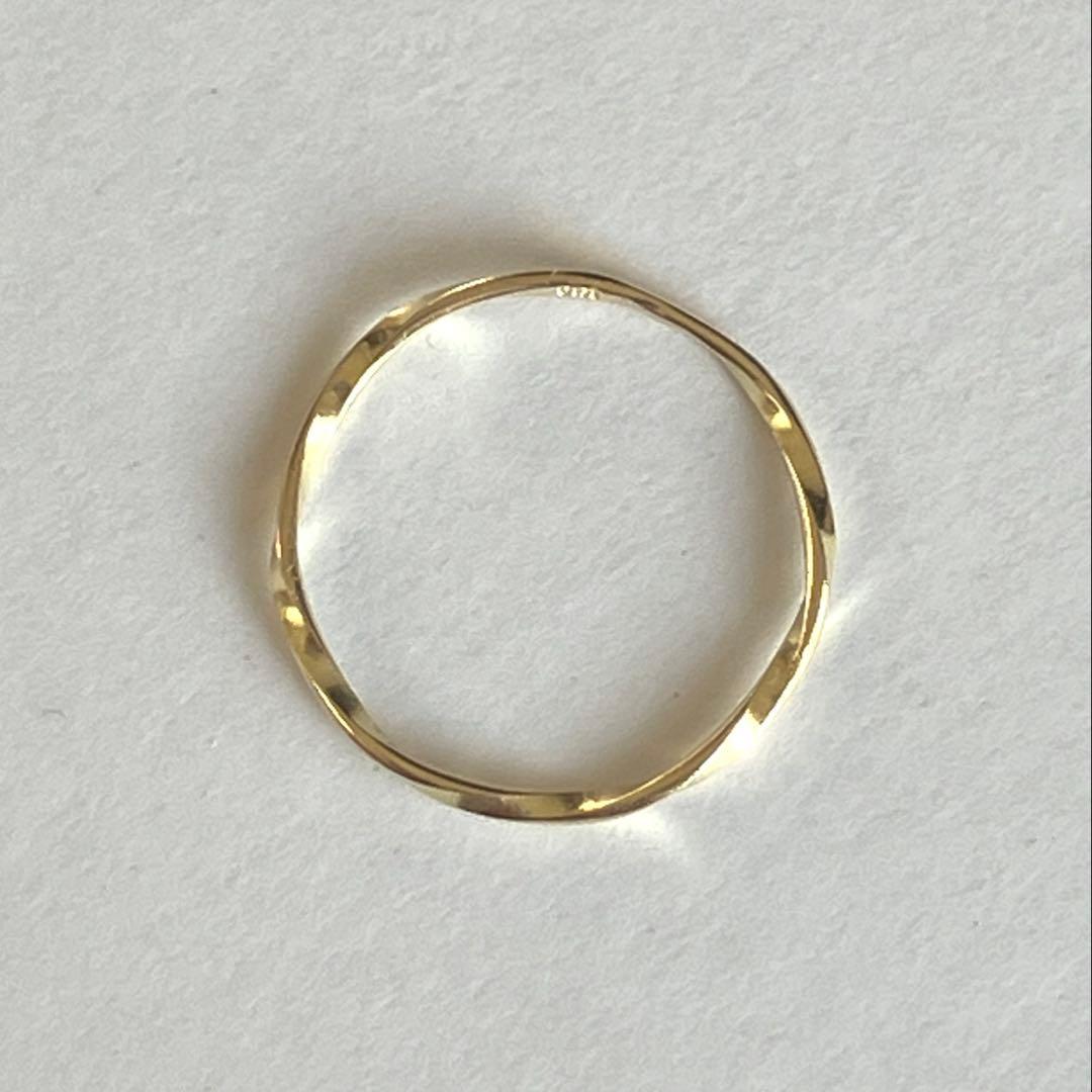K18 18金　6号　リング　48