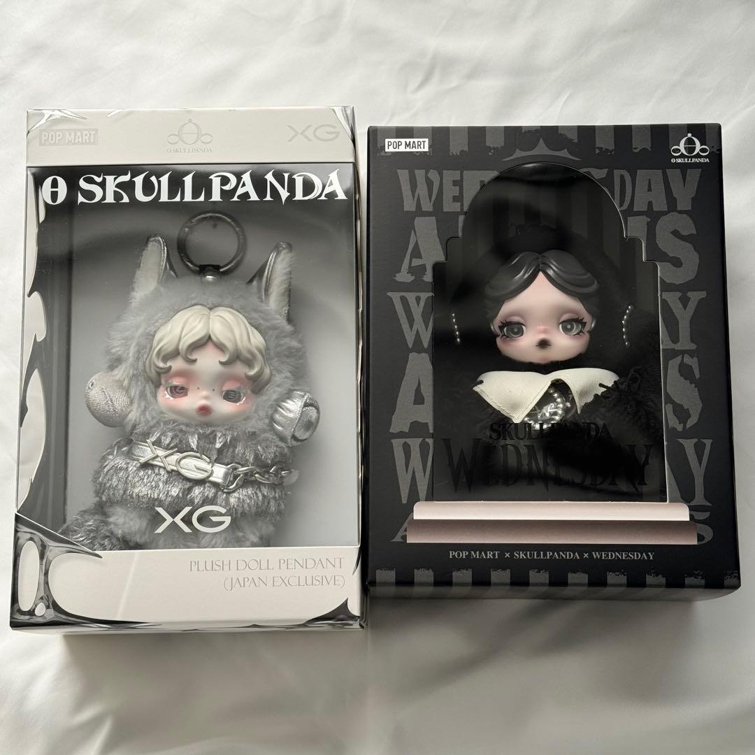 【限定版2点セット】SKULLPANDA WEDNESDAY スカルパンダ XG