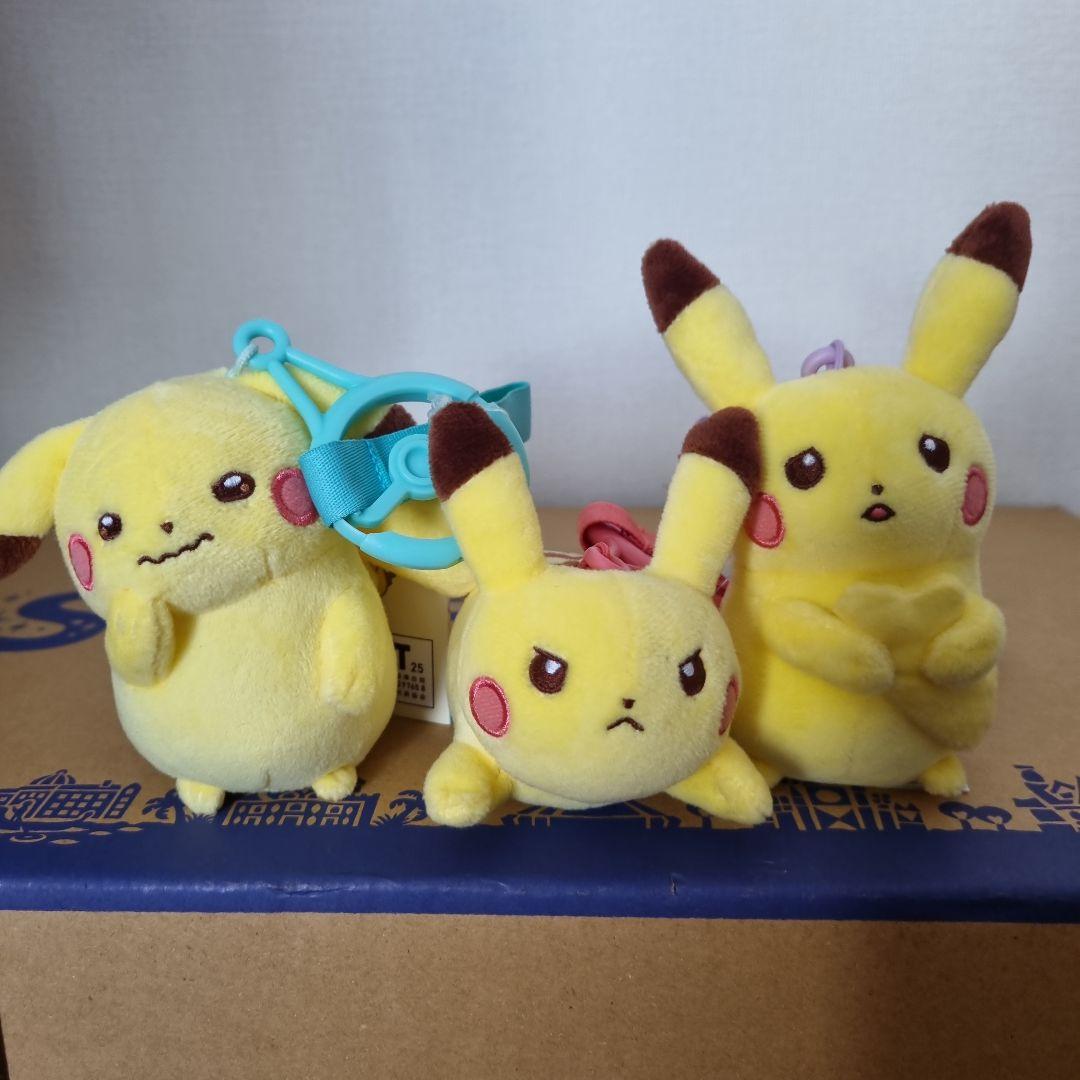 ポケセン限定 十ポケ十色 ピカチュウ 3点セット