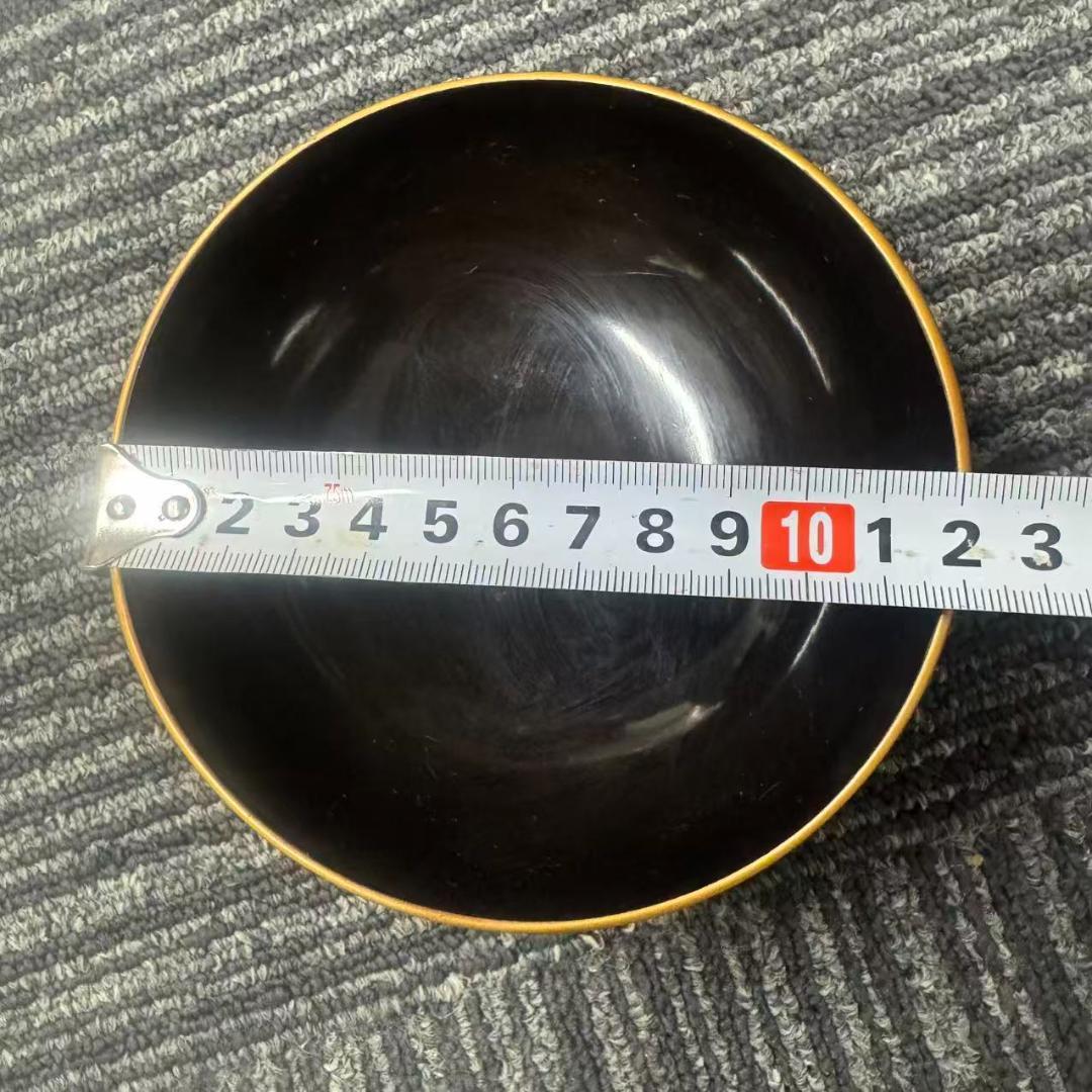 輪島塗　時代物時絵　御会席膳漆器セット　共箱