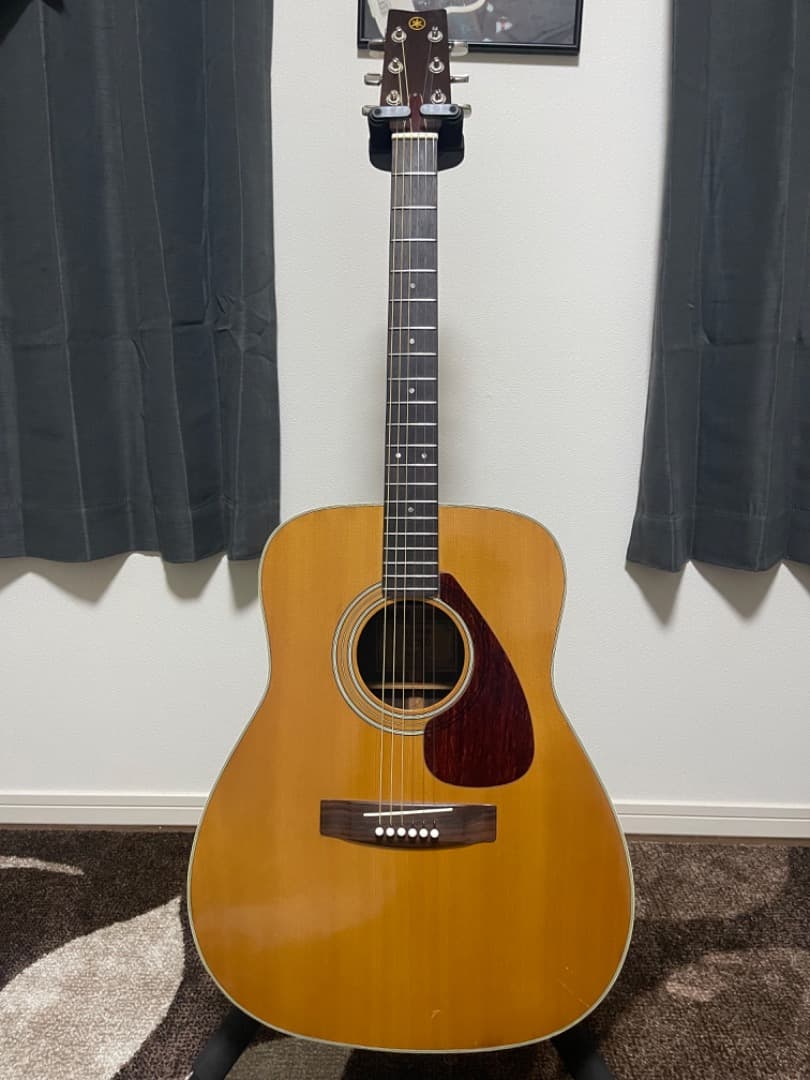 美品　FG-280 グリーンラベル　ステンレスフレット　ナット　サドル新品交換