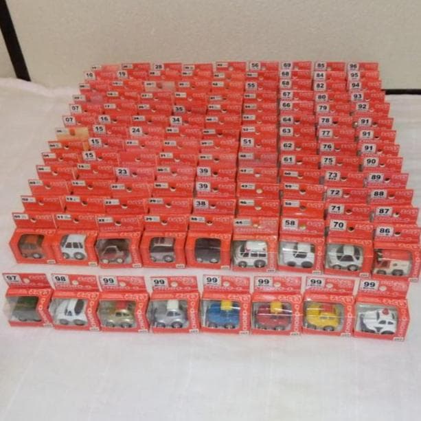 ❤️①新品５０台だけの出品ページ★No.１～９９分割売り❤️重複なしチョロQ赤箱