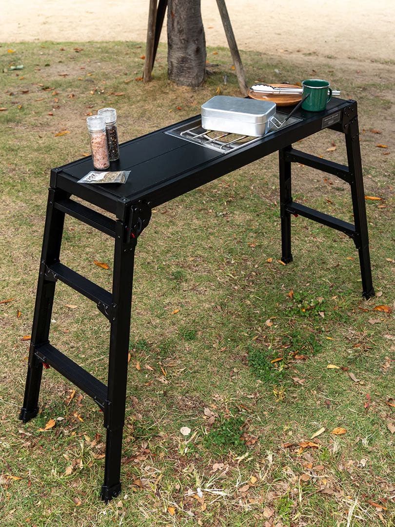 HASEGAWA 長谷川工業　アルミグリルテーブル WANTKEY CAMP