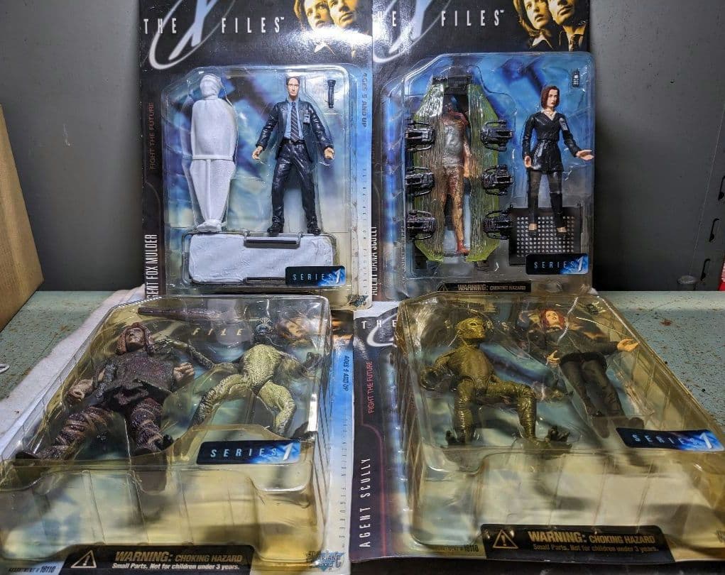 THE Ｘファイル フィギュア　4点セット