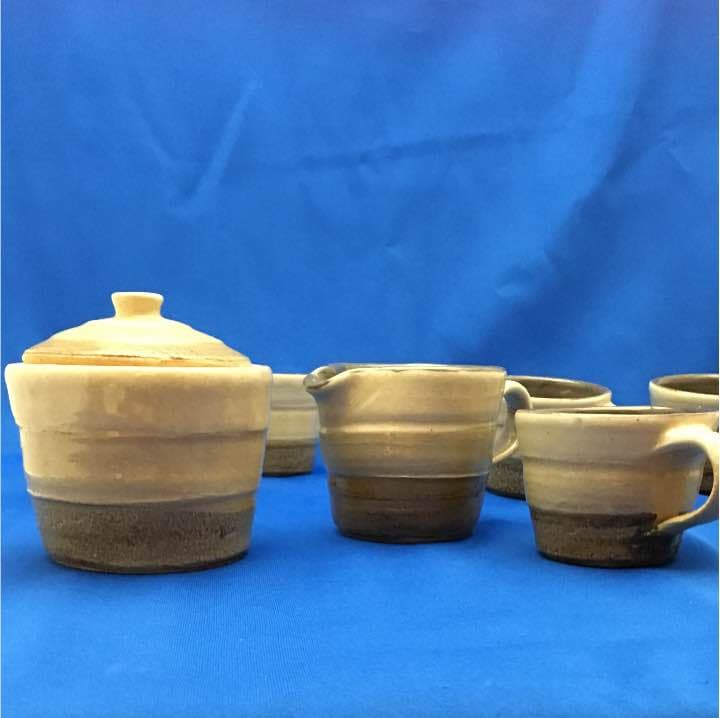 益子焼 濱田晋作 ティーセット