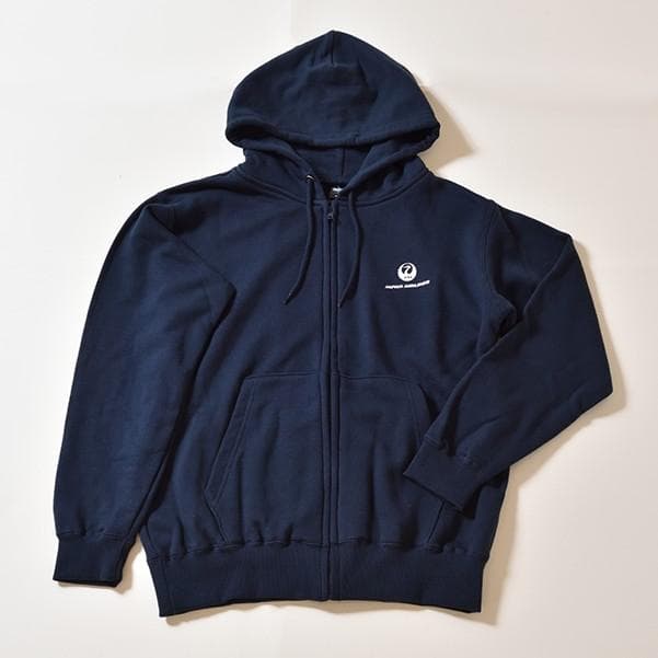 限定♪新品♪JAL 日本航空 パーカー ネイビー Sサイズ アメニティグッズ
