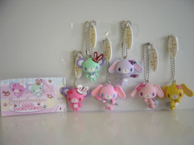 ♯Itm12DZシュガーバニーズなかよしフィギュアマスコット2全6種