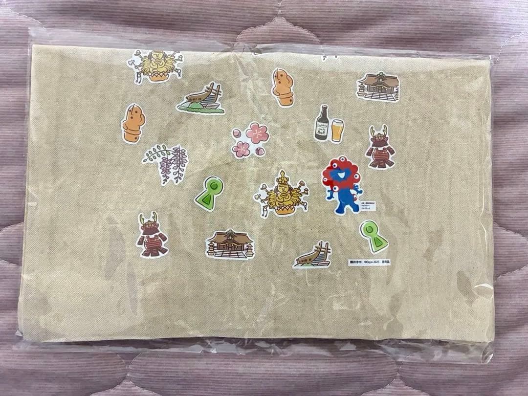 【非売品】万博　ミャクミャク　藤井寺市　オリジナルトートバッグ