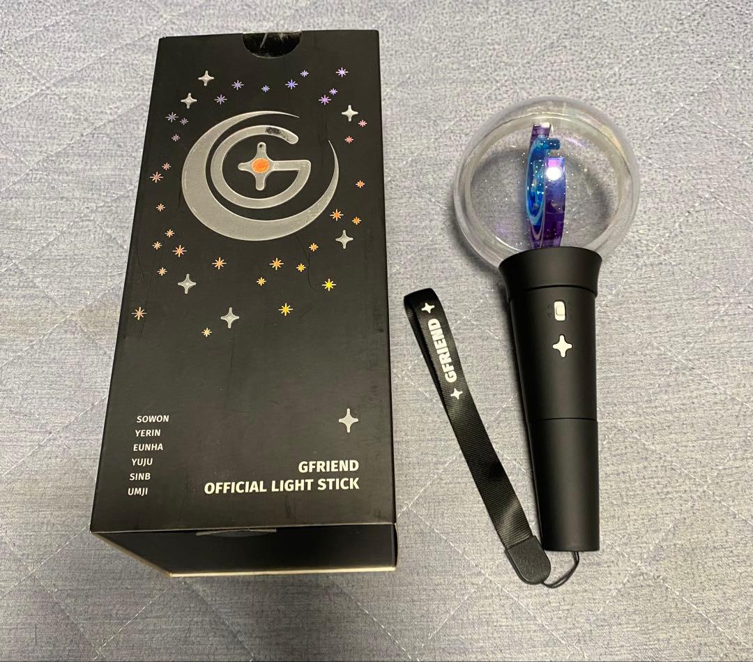 GFRIEND 公式ペンライト 2点とハードケース付き