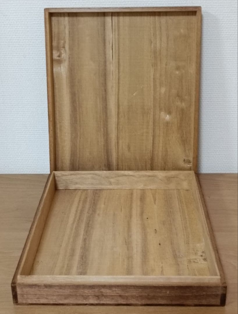 木版画桐箱　時代物　夢男木版画