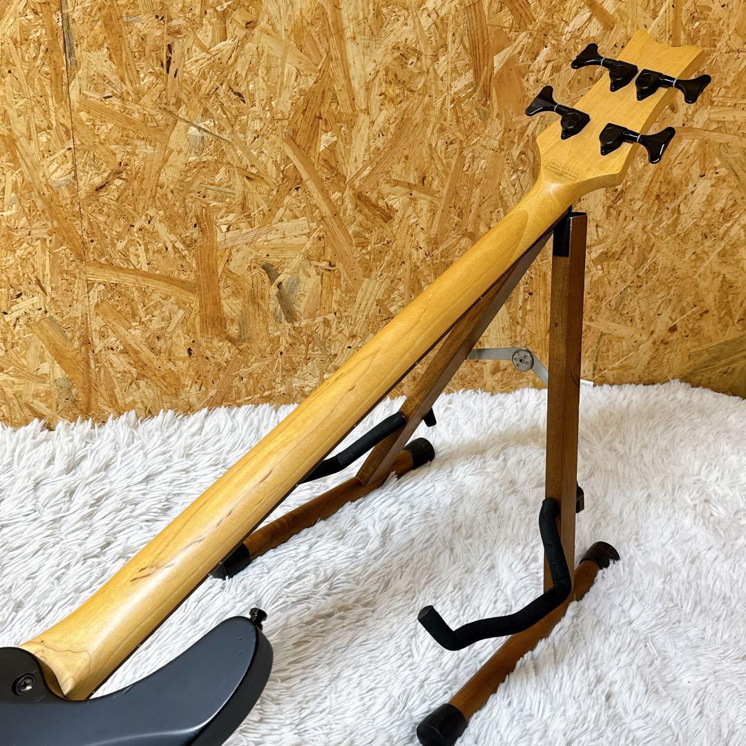 Schecter Damien-4 AD-DM-4 EMGhz コウモリインレイ