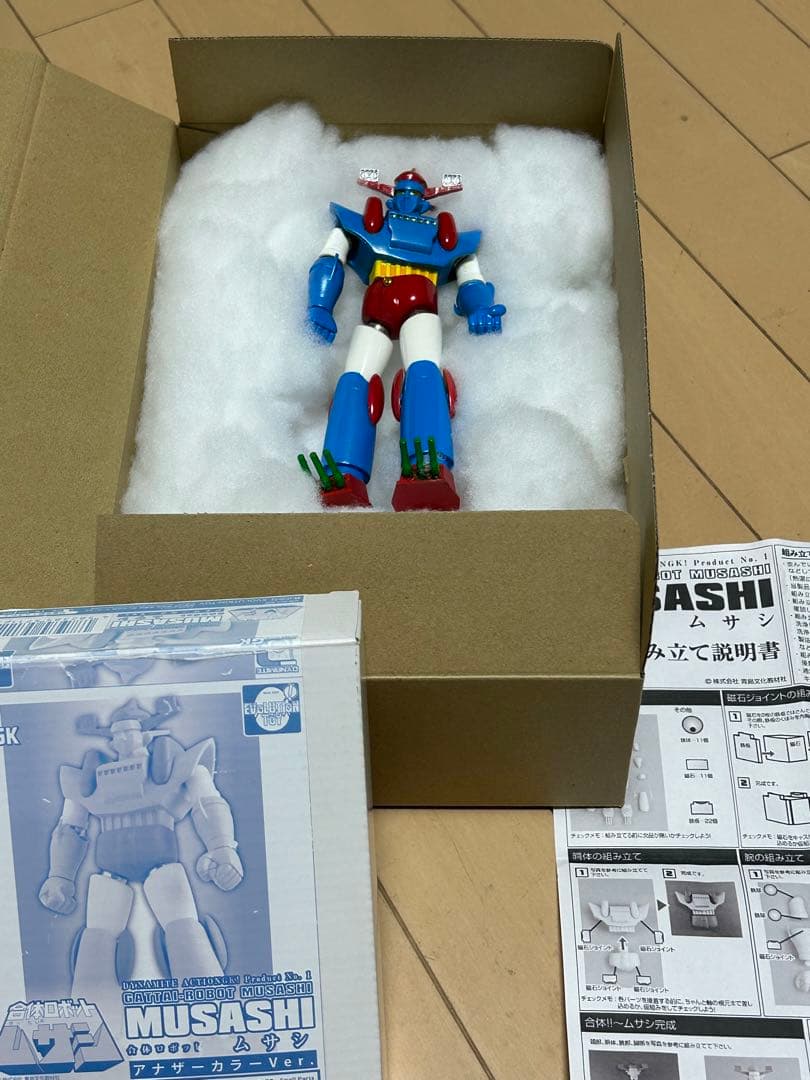 大売り出し！レア品　合体ロボット　ムサシ　エボリューション•トイ製