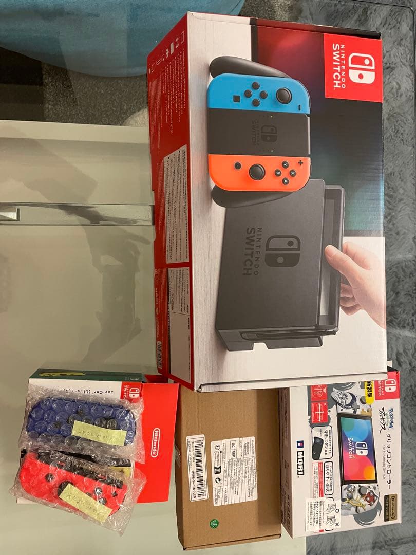 Nintendo Switch 本体　アルセウスコントローラー　クリアケース付き