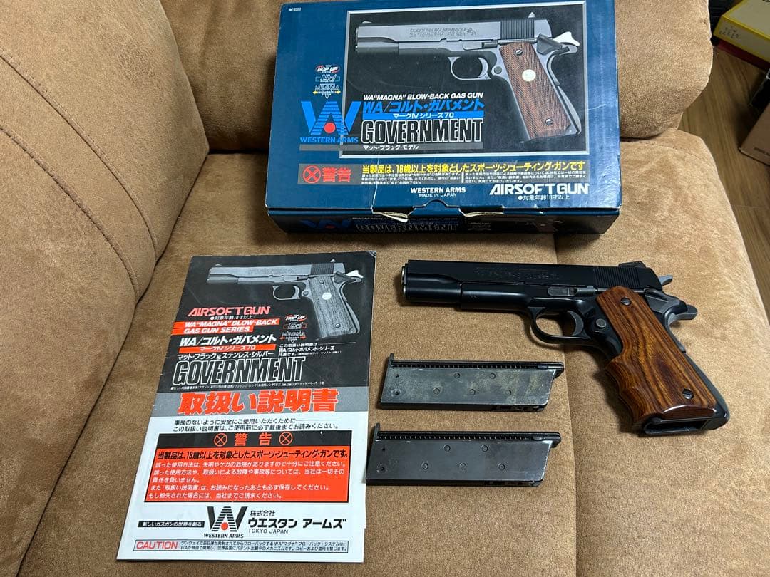 WA コルト ガバメント マークIV シリーズ70 ガスブローバック 動作未確認