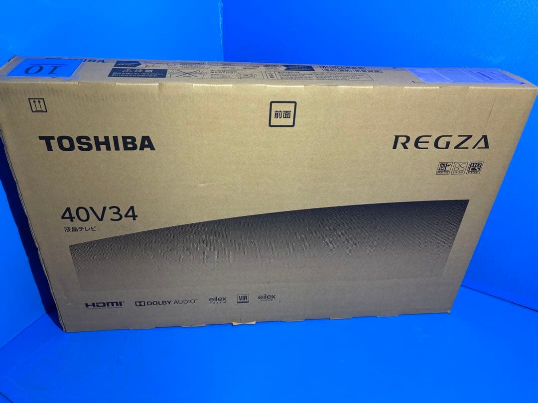 【新品未開封 保証書あり】40V型液晶テレビ レグザ ブラック 40V34