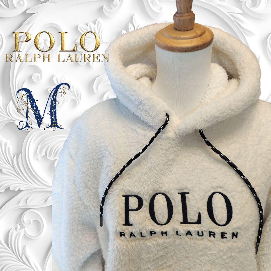 ⭐美品⭐ POLO RALPH LAUREN ボア パーカー ホワイト M