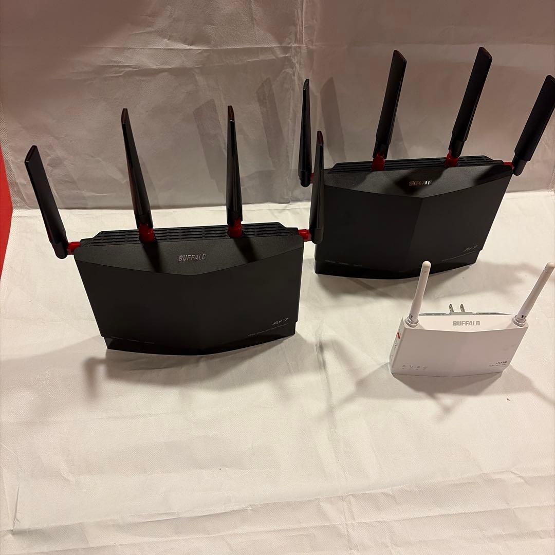BUFFALO WXR-5700AX7S 2台　と中継機セット