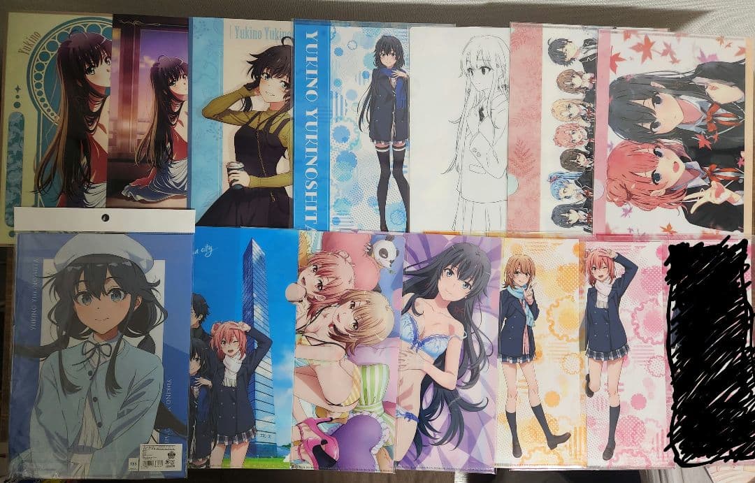 (写真3枚)俺ガイル クリアファイル