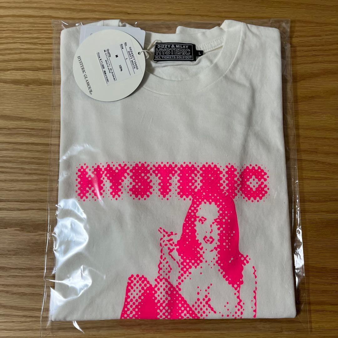 ヒステリックグラマー Tシャツ 新品未使用 白 L