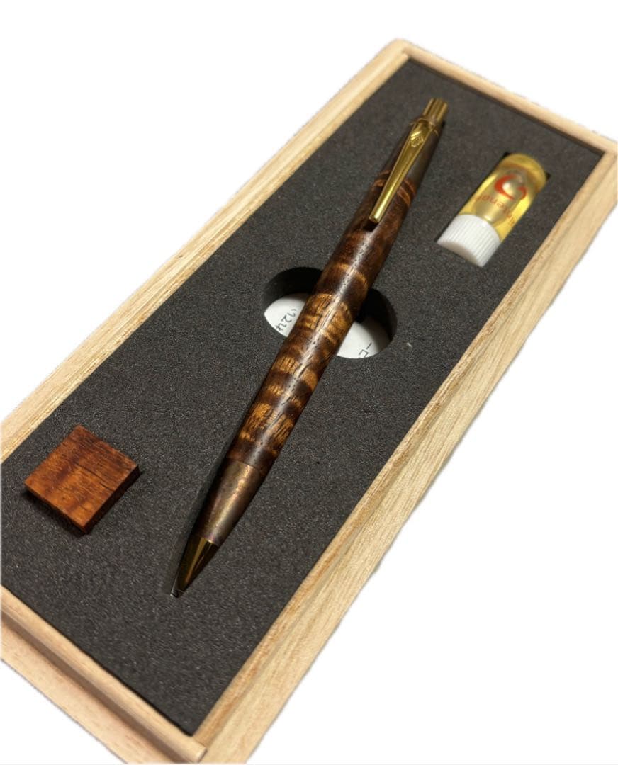 野原工芸　MP ハワイアンコアカーリー　斑紋孔雀金具　本店限定　固定式金具　②