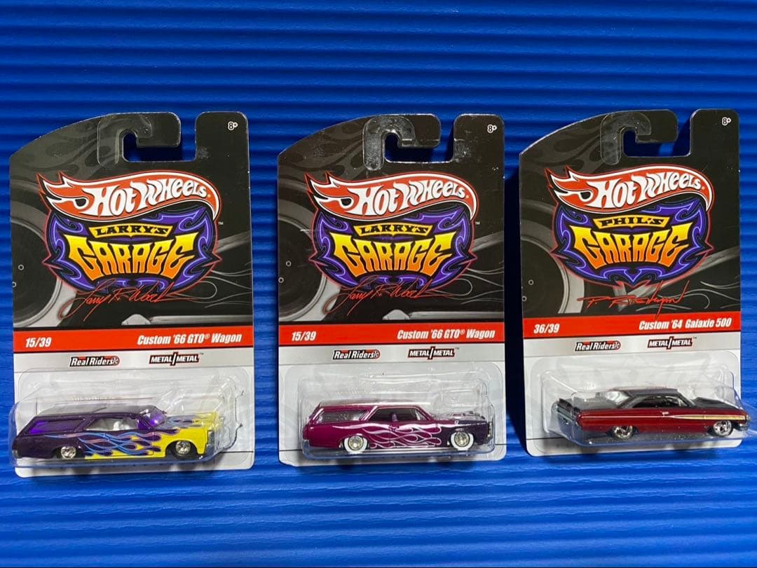 Hot Wheels Larry's Garage ミニカー3台セット