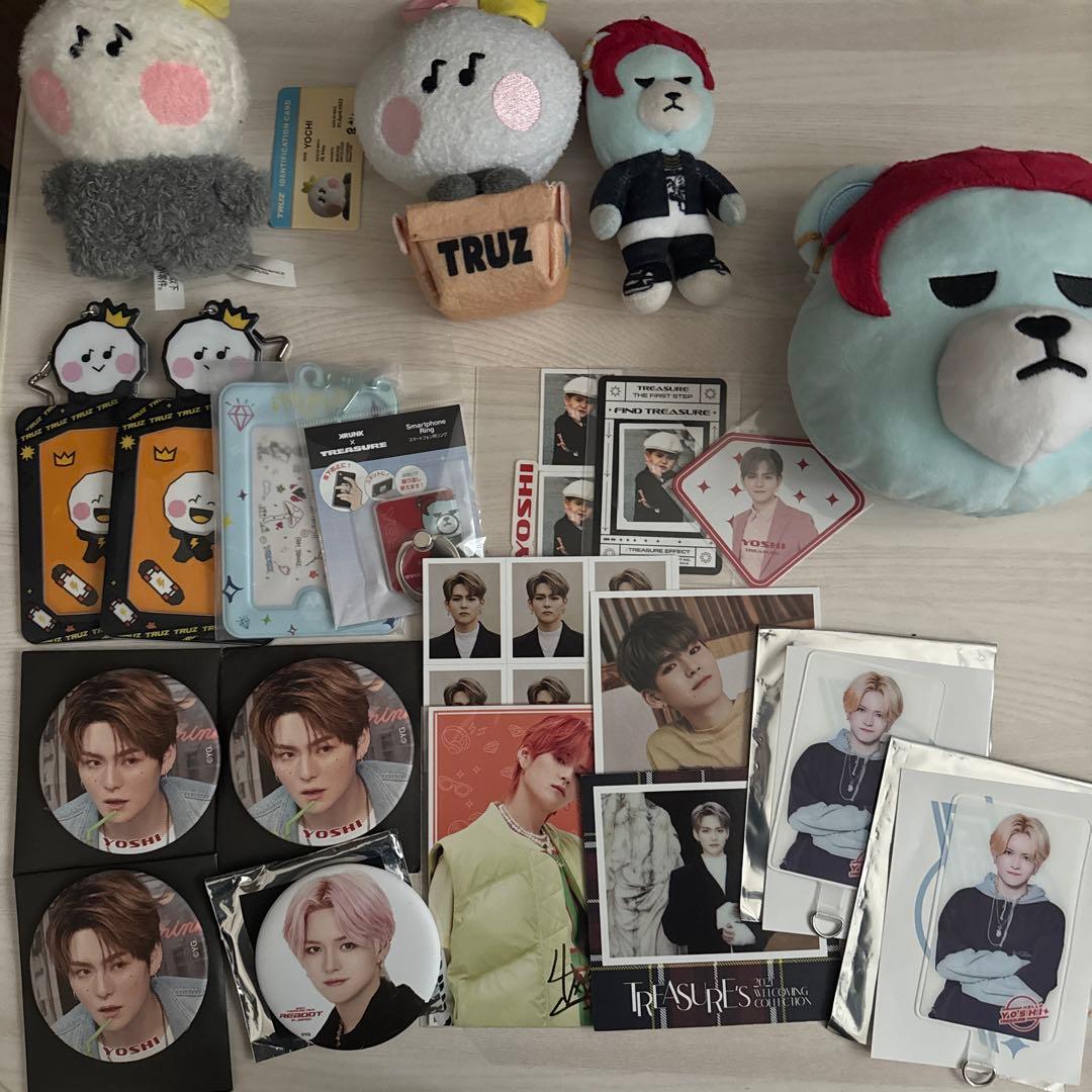 TREASURE YOSHI 缶バッジ トレカ ぬいぐるみ など