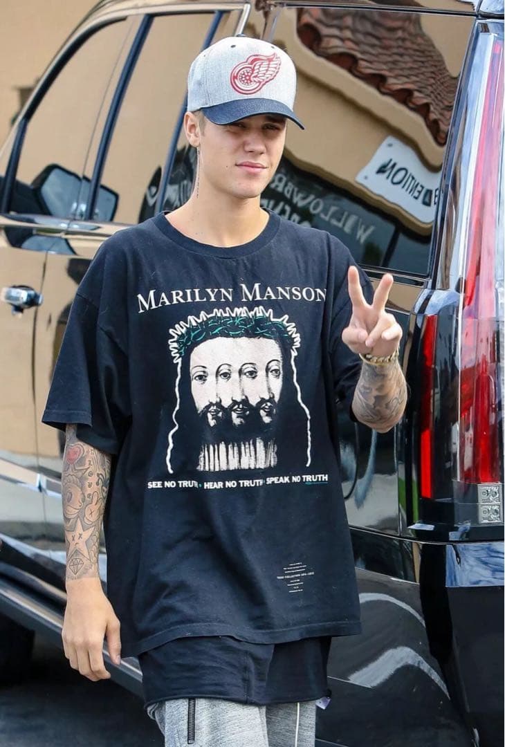 Marilyn Manson Believe 90s XL ヴィンテージTシャツ