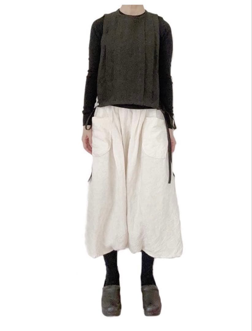 未使用 ヤオイタカスミyaoitakasumiさんモモンガパンツ(オフホワイト)