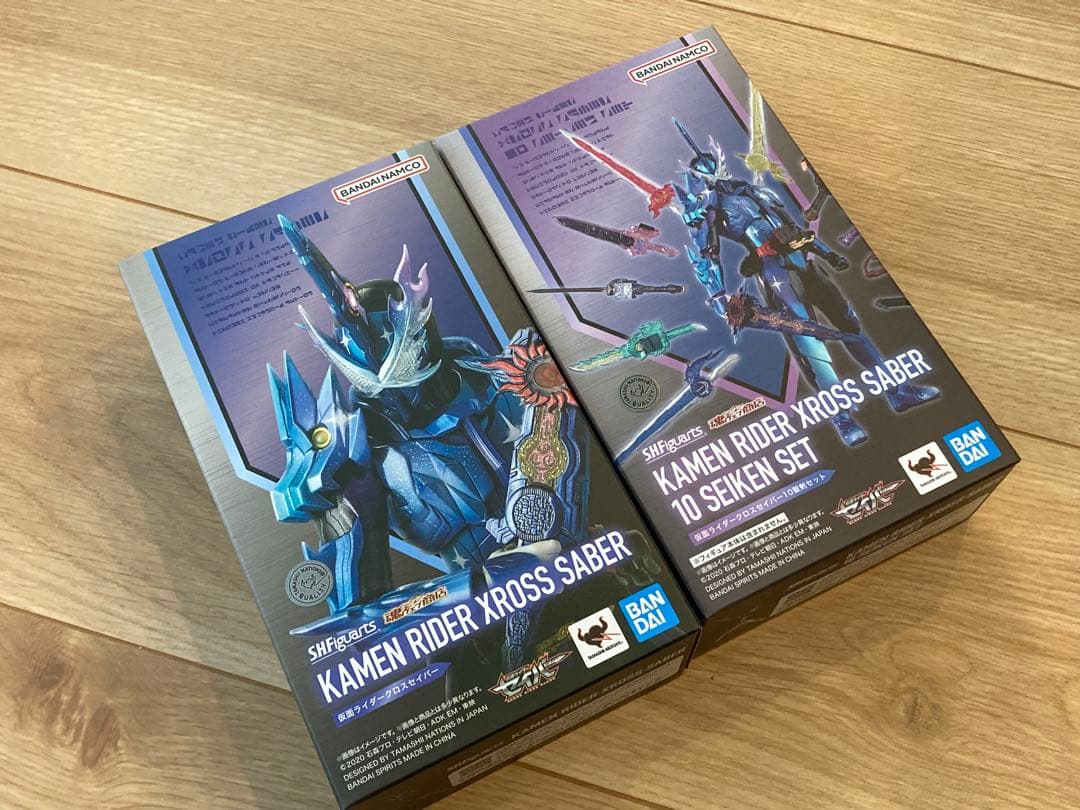 S.H.Figuarts 仮面ライダークロスセイバー＆10聖剣セット