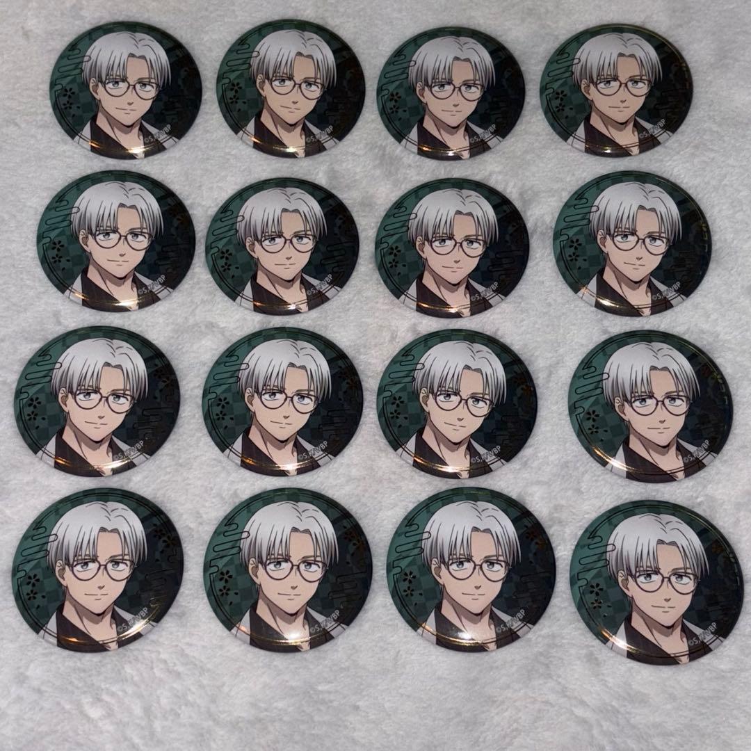 ハイカル　和装　梅宮一　箔押し缶バッジ　HICUL