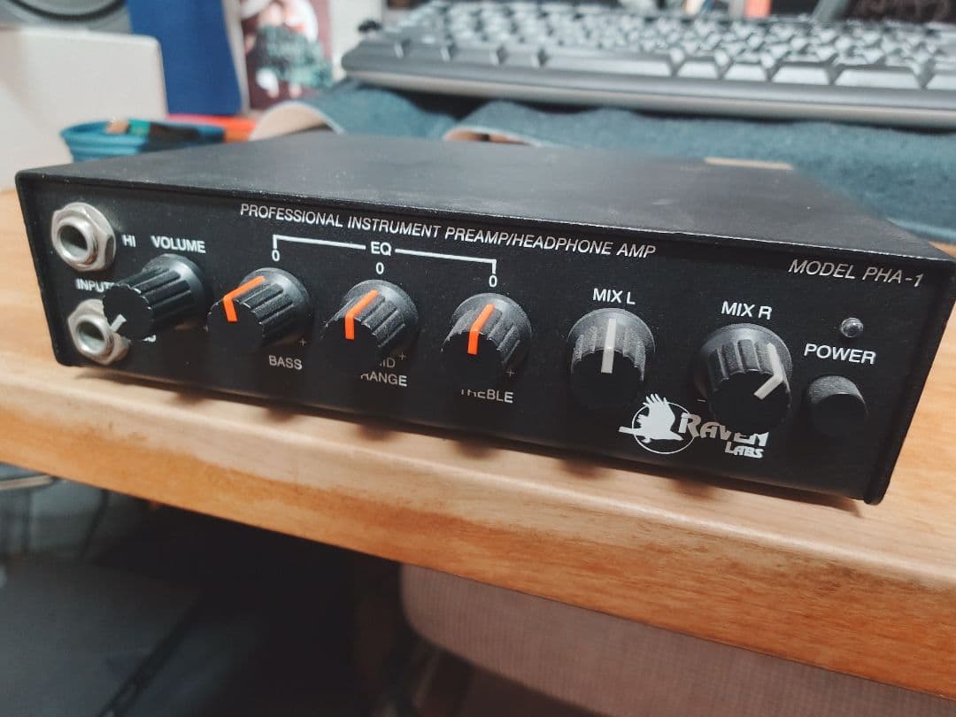 Raven Labs PHA-1 ベースプリアンプ / ヘッドホンアンプ