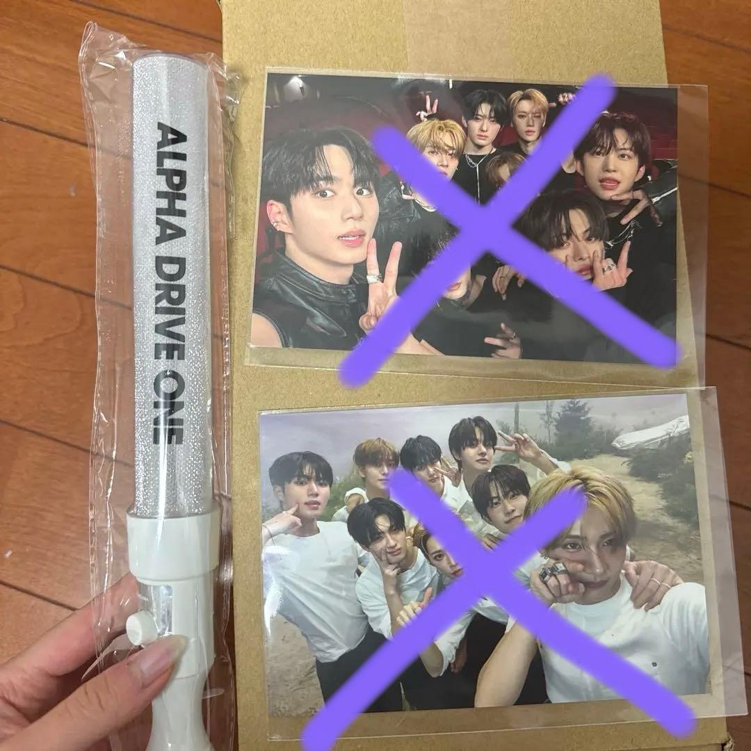 アドワン　showcase 特典　ALD1 ペンライト　ペンラ　ポストカード