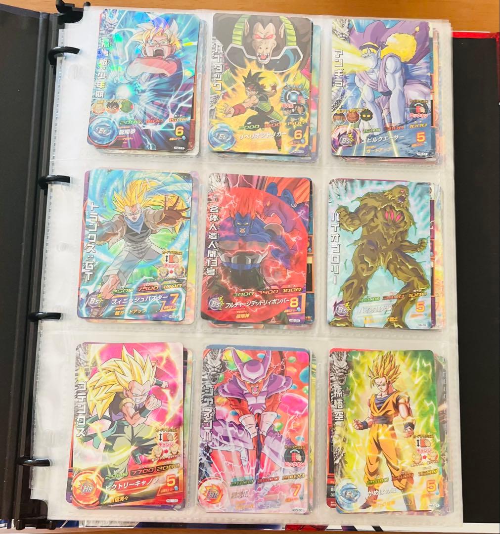 ドラゴンボールヒーローズ　H弾、HG弾のSR.レア、コモンセット❗️