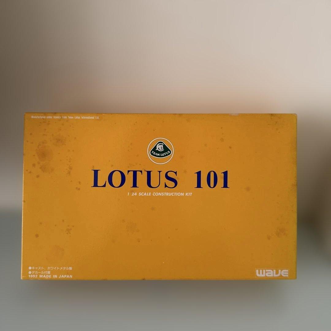 当時モノ Wave 1/24 キャメル・ロータス 101 ジャッド 中嶋4位仕様