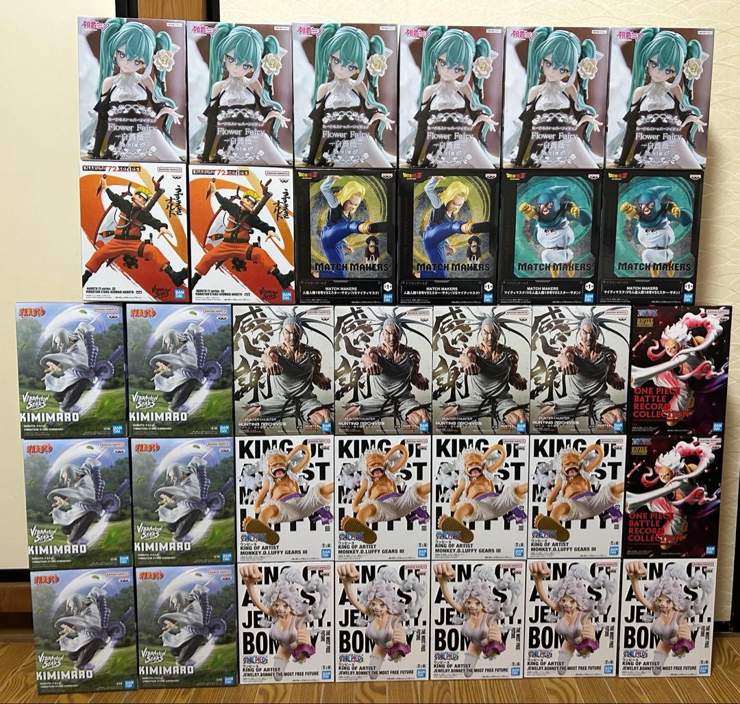 最新プライズフィギュア　まとめ売り　33個セット　ジャンプ系　初音ミク