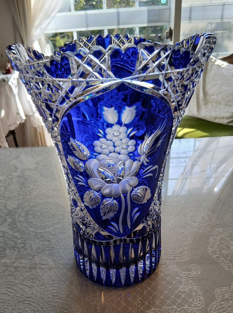 k*a様 マイセンクリスタルグラス花瓶