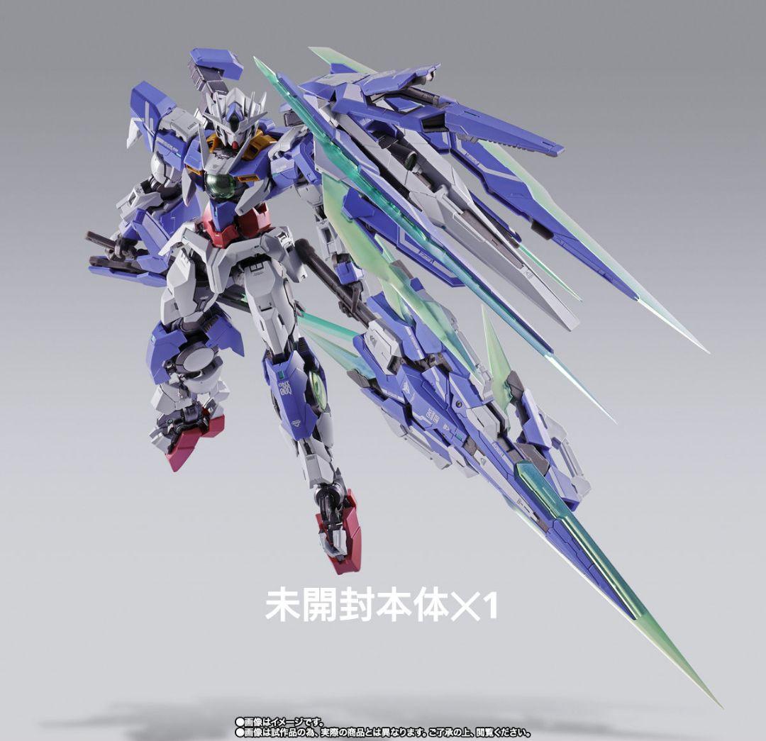 新品＋OP l BUILD メタルビルド　ダブルオークアンタフルセイバー