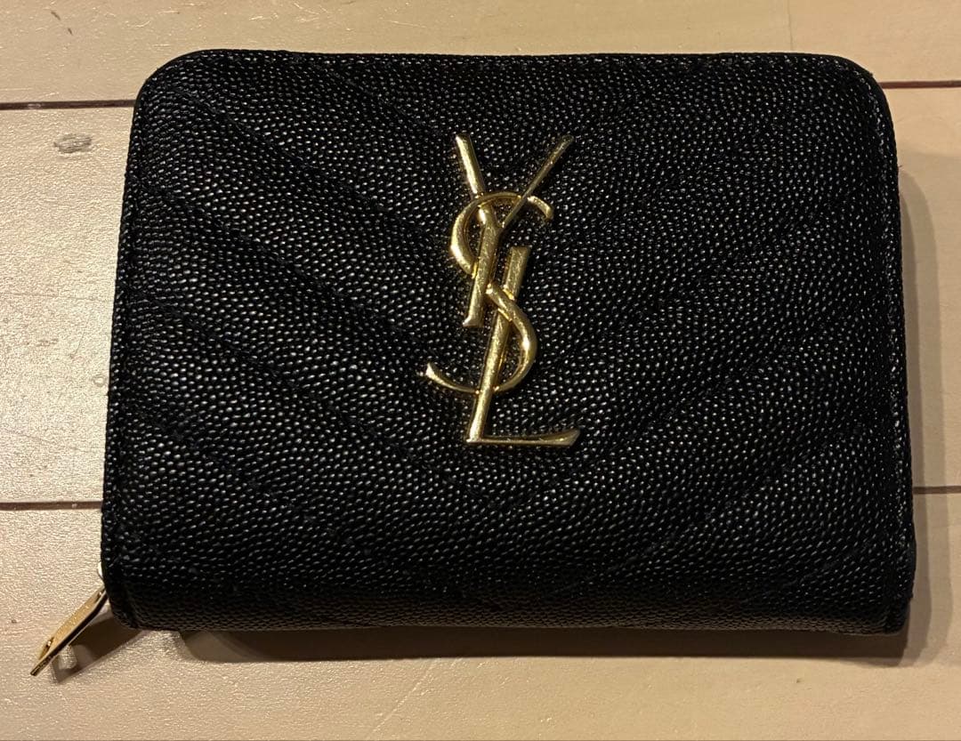 イブサンローラン 二つ折り財布 YSL