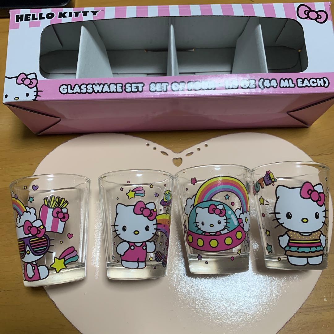 ハローキティ ショットグラス4点セット