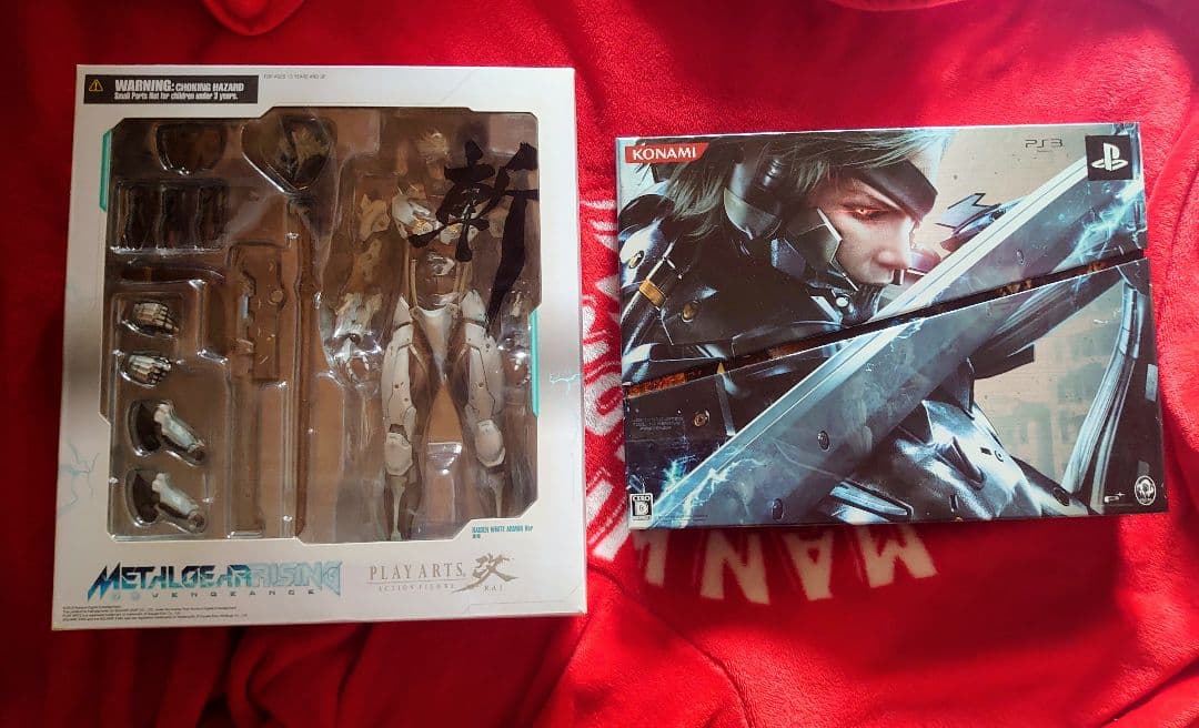 メタルギア ライジング 雷電 仔月光フィギュア 同梱限定版 MGR MGS